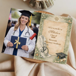 Anúncio Photo Elegant Veterinary White Coat Graduation