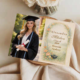 Anúncio Photo Garden Rose Graduation Celebration