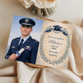 Anúncio Photo Military Air Force Graduation Theme