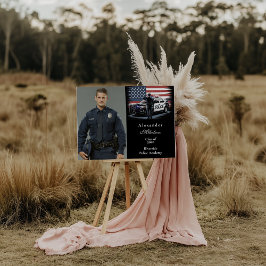 Anúncio Photo Patriotic Police Officer Graduation