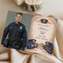 Photo Police Academy Formal Badge Graduation