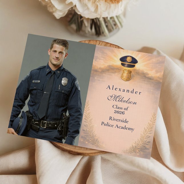 Anúncio Photo Police Academy Honors Graduation Event (Criador carregado)