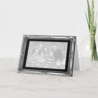 Anúncio Picture Frame Save the date Photo Cards