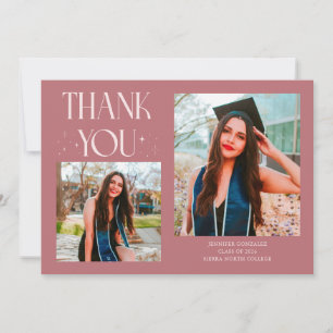 Anúncio Pink Graduate Obrigado 2-Foto 