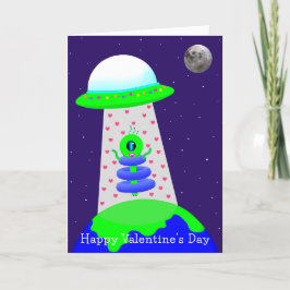 Anúncio Placa de Dia de os namorados 2a alienígena por Jo