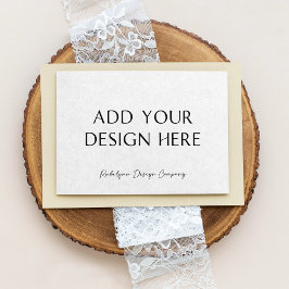 Anúncio Placa de resposta horizontal de gabinete 3,5x5"