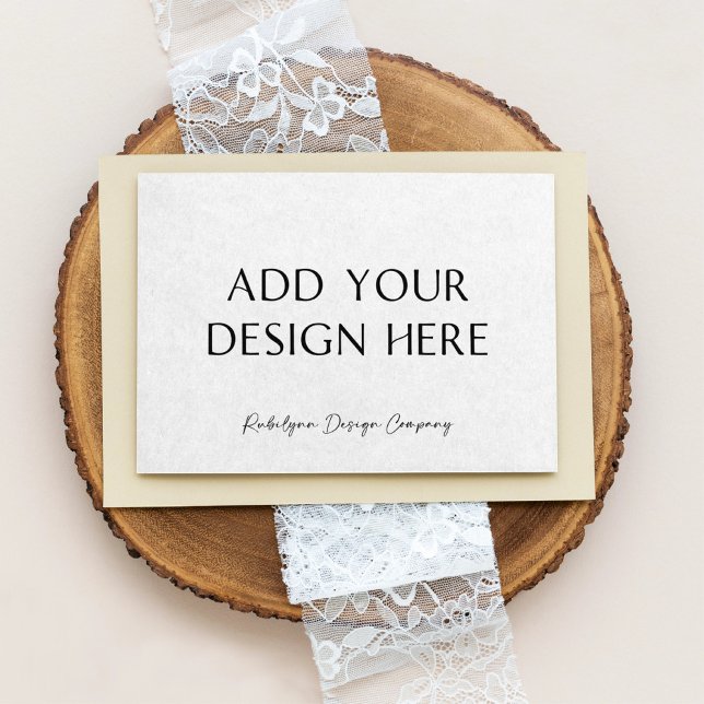 Anúncio Placa de resposta horizontal de gabinete 3,5x5" (Criador carregado)