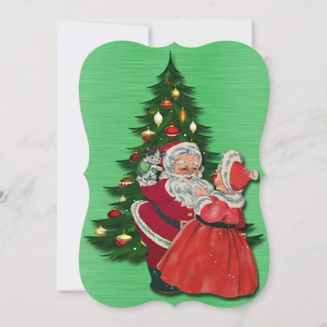 Anúncio Placa plana de natal para Papais noeis e Amigos (Frente)