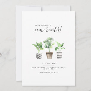 Anúncio Plantas em Vasos Boho Script Botânico Móvel