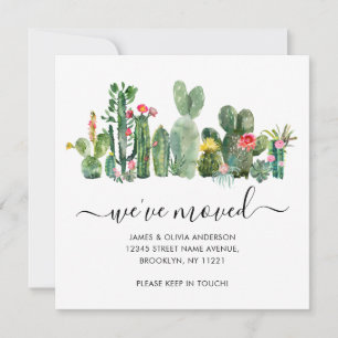 Anúncio Plantas Modernas do Deserto de Cactos Que Mudamos