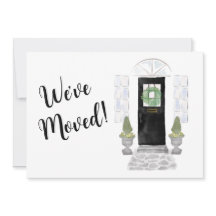 Porta Preta Aquarela Mudamos 