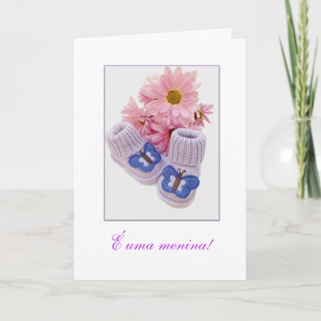 Anúncio Portuguese: It's a Girl! É uma menina! 1 (Frente)