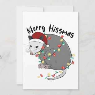 Anúncio Possum Coma Lâmpadas de Natal Leves Feliz Hissmass