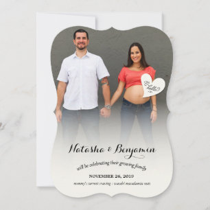 Anúncio Pouco olá! gravidez neutra da foto do género do