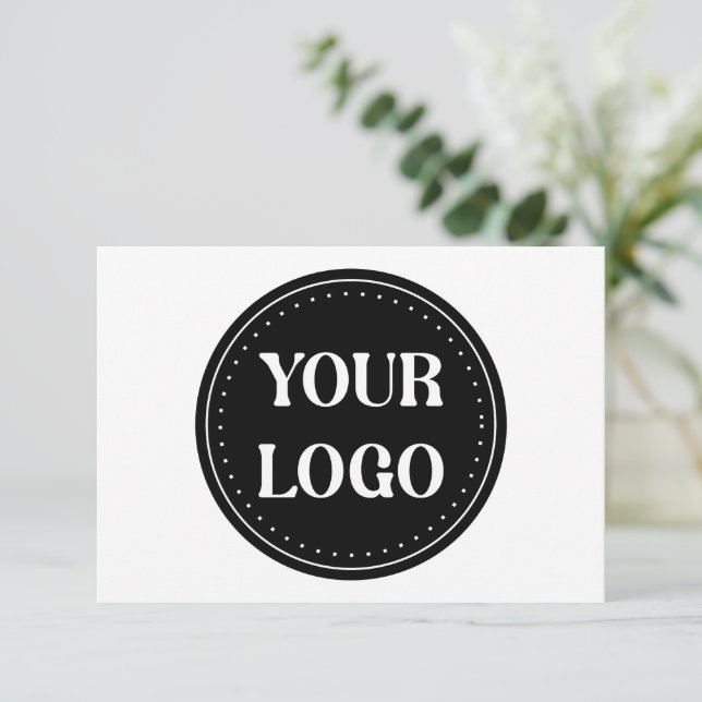 Anúncio Presentes de Casamento Personalizados, Elegantes e (Em pé/Frente)