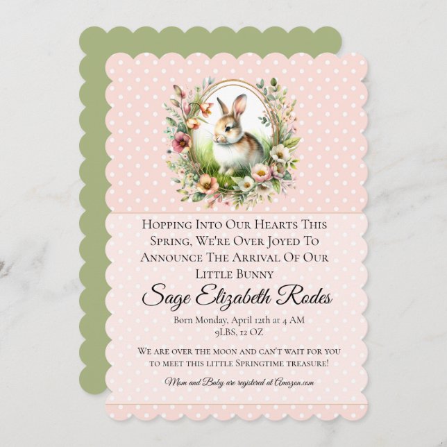 Anúncio Primavera Bunny (Frente/Verso)