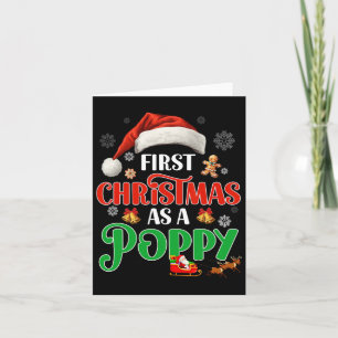 Anúncio Primeiro Natal Como Uma Poppy Combinando F
