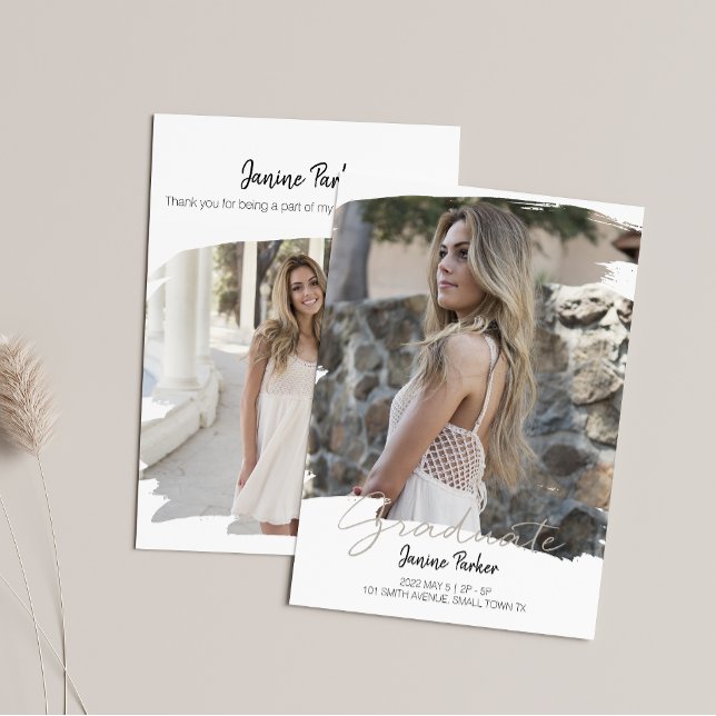 Anúncio Quadro de Boho Moderno adiciona sua graduação de f (Criador carregado)