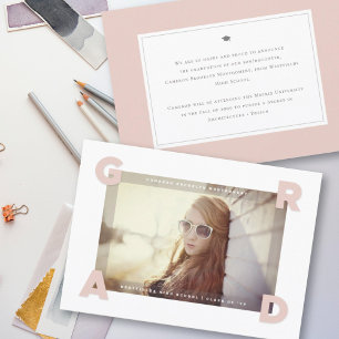 Anúncio Quatro Cantos Modernos GRAD Fácil Foto Graduação