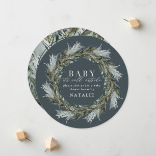 Anúncio Querida, está frio fora do chá de fraldas de aquar