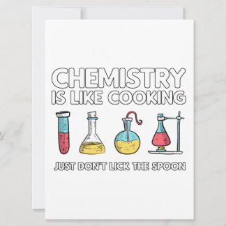 Anúncio Química é como Cozinhar