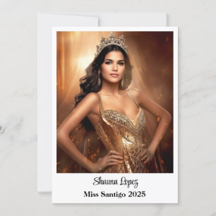 Anúncio Rainha Pageant