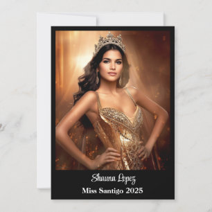 Anúncio Rainha Pageant