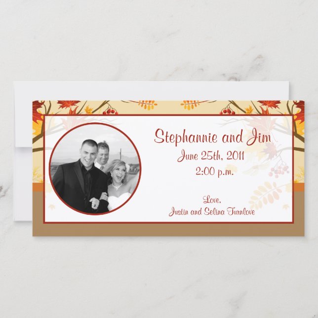 Anúncio Ramificação de outono do lançamento de fotos do No (Frente)