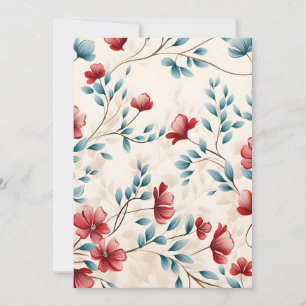 Anúncio Ramo Floral Botânico Elegante