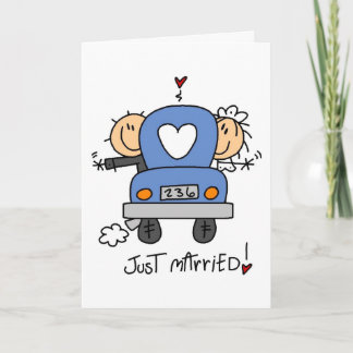Anúncio Recem casados Stick Figure