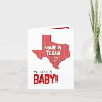 Red Herringbone feito no Texas Photo Baby