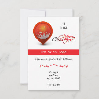 Anúncio Red Location New Home Announcement