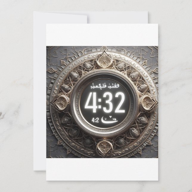 Anúncio Reflexão Estimulante, Iftar, Suor E Espiritual (Frente)