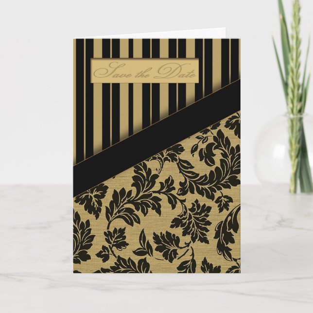 Anúncio Regalia - Salvar a data (preto/tan) (Frente)