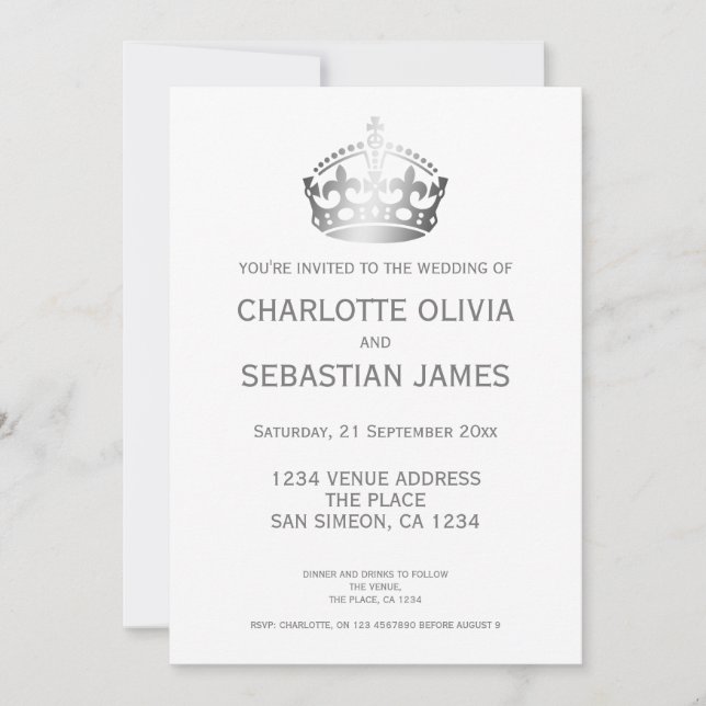 Anúncio Reino Unido Casamento entre Jack e Grã-Bretanha Co (Frente)