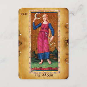 ANÚNCIO RENASCIMENTO ANTIGO TAROTS 18/LUA