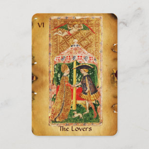 ANÚNCIO RENASCIMENTO ANTIGO TAROTS 5/AMANTES