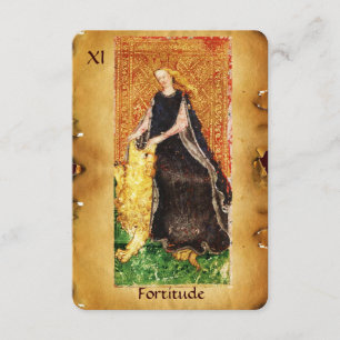 ANÚNCIO RENASCIMENTO ANTIGO TAROTS A FORÇA DA FORTALEZA