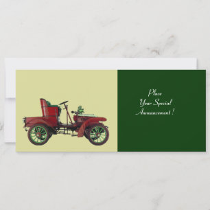 Anúncio RETRO-CARRO, RESTAURAÇÃO AUTOMÁTICA, verde