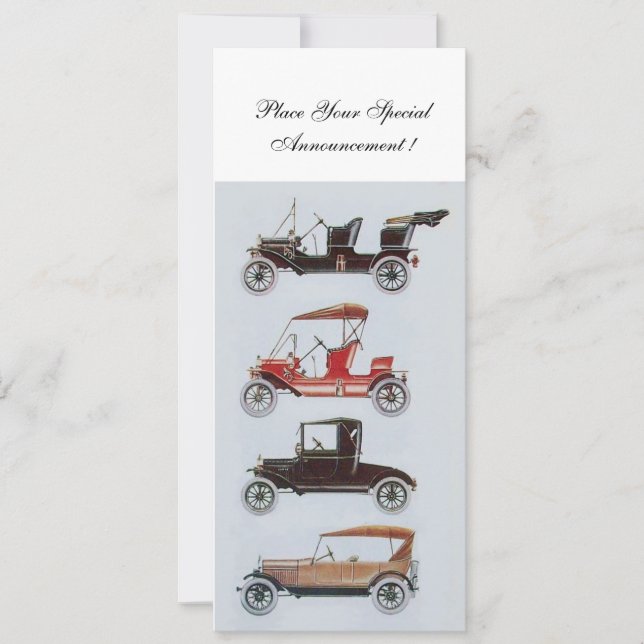 Anúncio RETRO CARROS 2, RESTAURAÇÃO AUTOMÁTICA, branco azu (Frente)