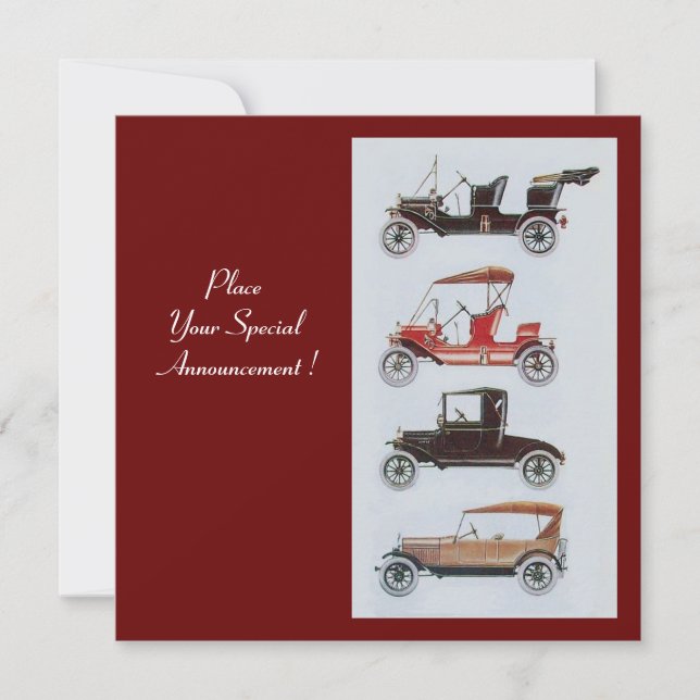 Anúncio RETRO CARROS 2 , RESTAURAÇÃO AUTOMÁTICA - preto ve (Frente)