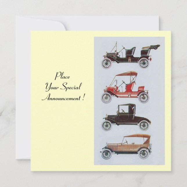 Anúncio RETRO CARROS 2 , RESTAURAÇÃO AUTOMÁTICA , vermelho (Frente)