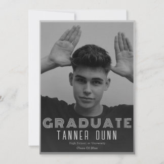 Anúncio Retroceder uma simples graduação de fotos