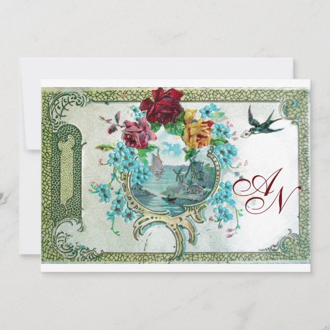 Anúncio ROMANTİCA 3 MONOGRAM branca, champanhe metálico (Frente)