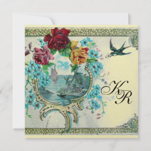 Anúncio ROMANTİCA 3 MONOGRAM,papel metálico champanhe