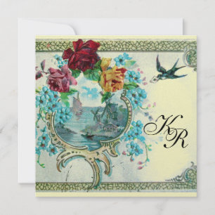 Anúncio ROMANTİCA 3 MONOGRAM, papel metálico gelado