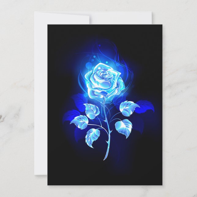 Anúncio Rosa Azul Ardente (Frente)