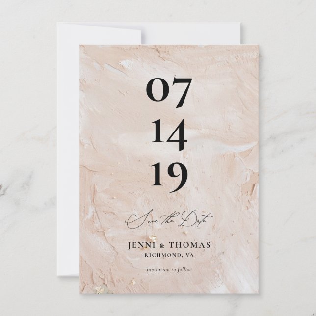 Anúncio Rosa Salvar a Data (Frente)