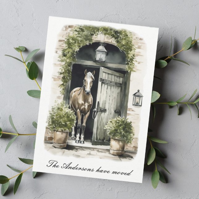 Anúncio Rustic, Movimentamos Cavalo Novo Para Casa (Criador carregado)