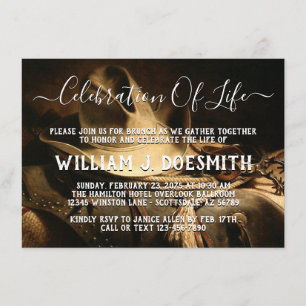 Anúncio rústico da cerimonia comemorativa das